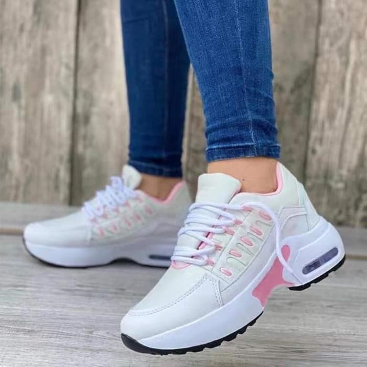 Femmes baskets été automne chaussures de Sport taille 36-43 femme plate-forme formateurs dames Tenis Feminino rouge bleu Zapatos 1693