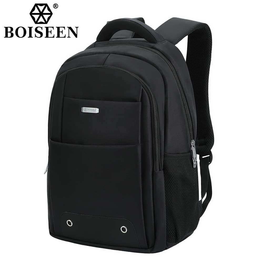 Boiseen New Men's Backpack Business Waterproof Computer Backpack Casual Large Capacity Student Schoolbag Wholesale