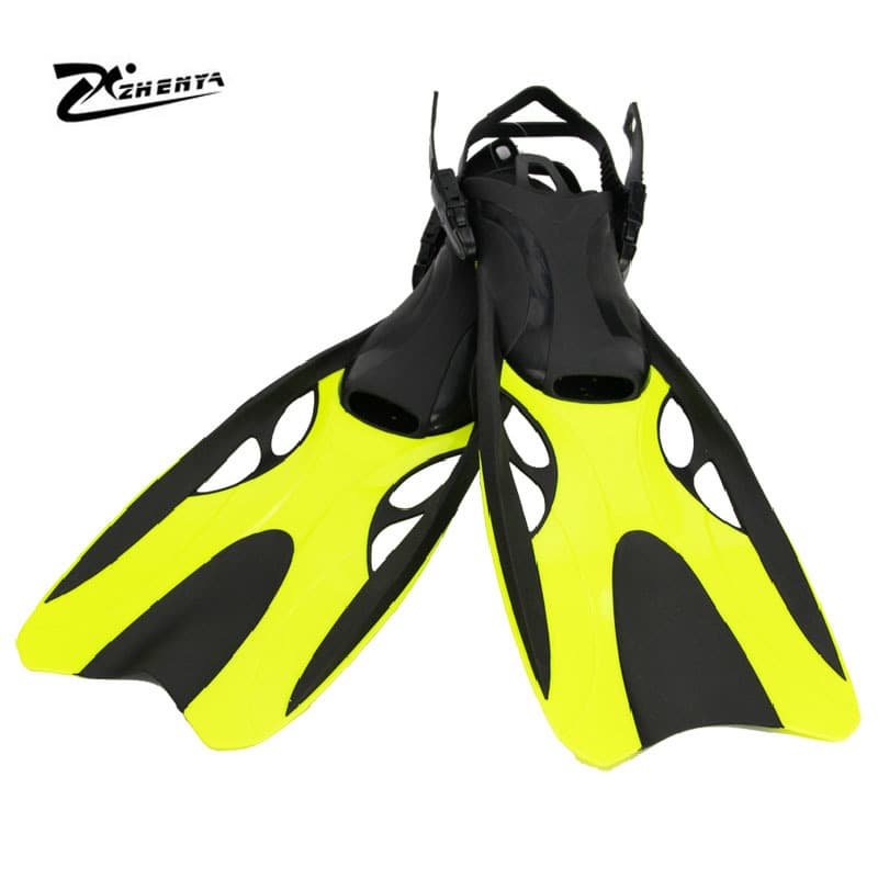 Diving Fins Adult Adjustable Swimming Frog Shoes Snorkeling Supplies