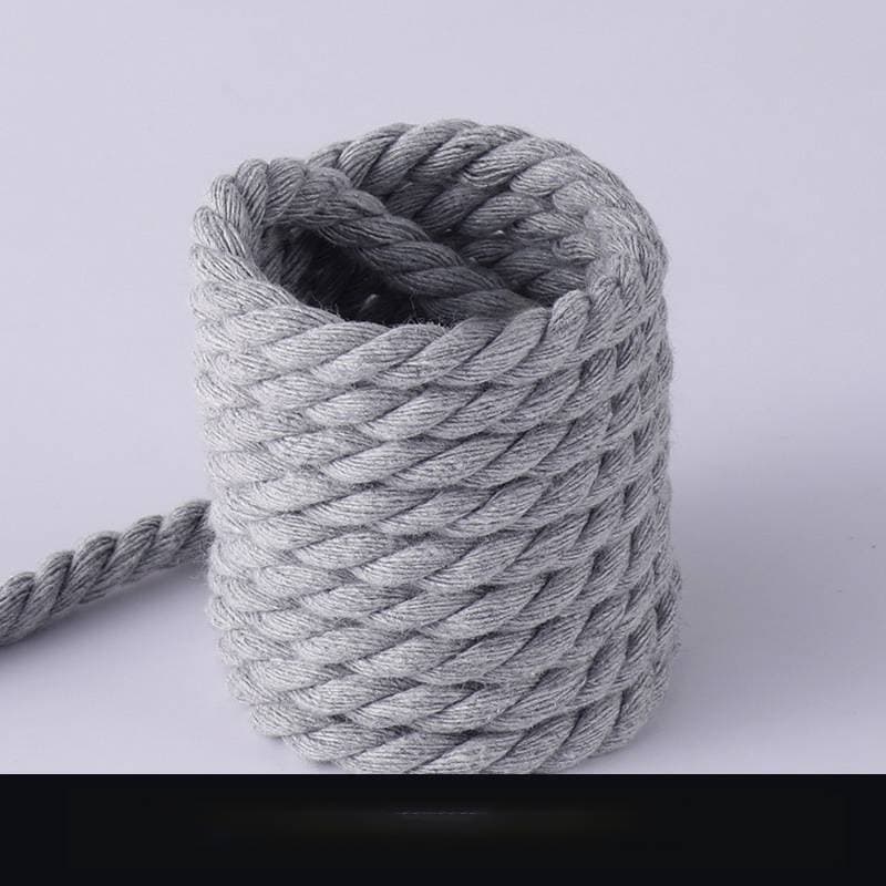 Lacets Un lacet à trois brins épais rond noir guerrier noir beige 7 mm
