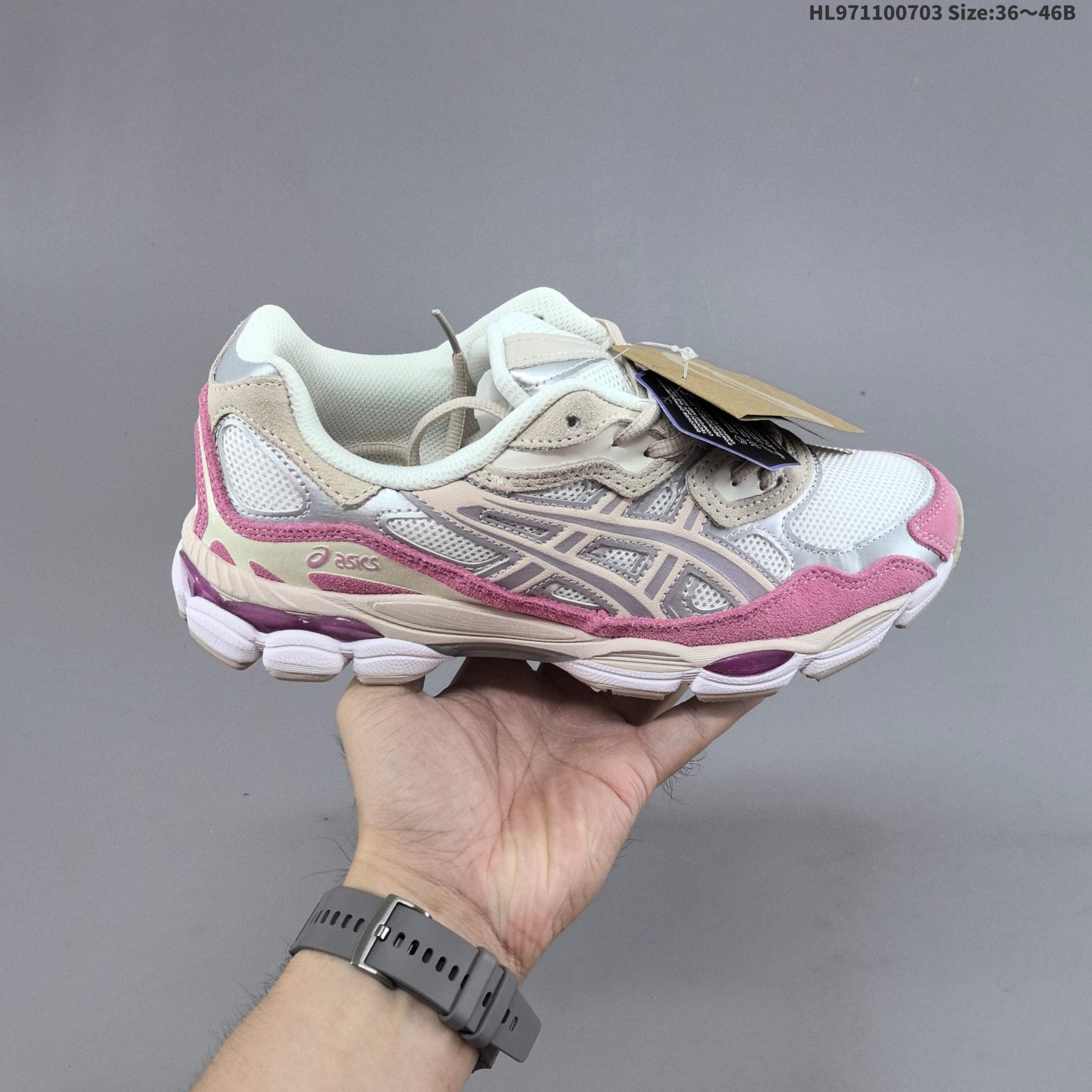 Chaussures de running Asics NYC Gels NYC Sneakers Cream Solar Power Pure Sier Outdoor Sneakers Sports Athleisure Trainers Fashion Daily Outfit
