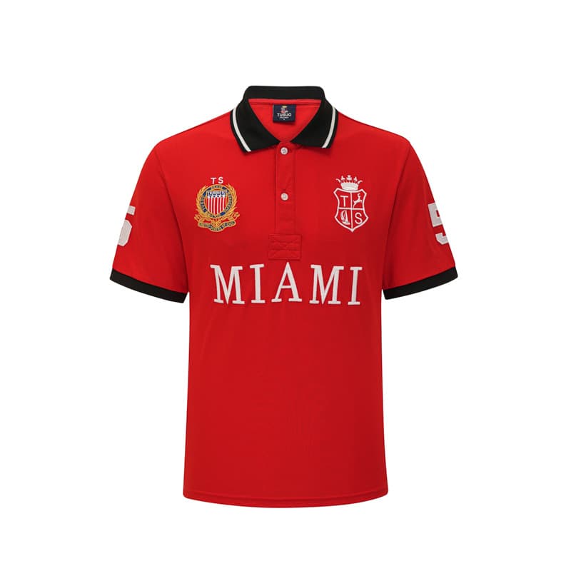 Men's Classic Polo Shirt - Breathable Cotton Short-Sleeve Top For Sports & Casual Wear