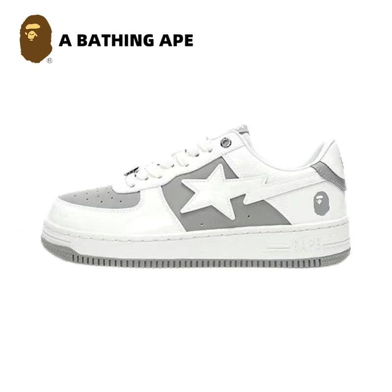 Chaussures de planche classiques en cuir laqué à double épissure, style tendance, style Air Force n°1, pour hommes et femmes