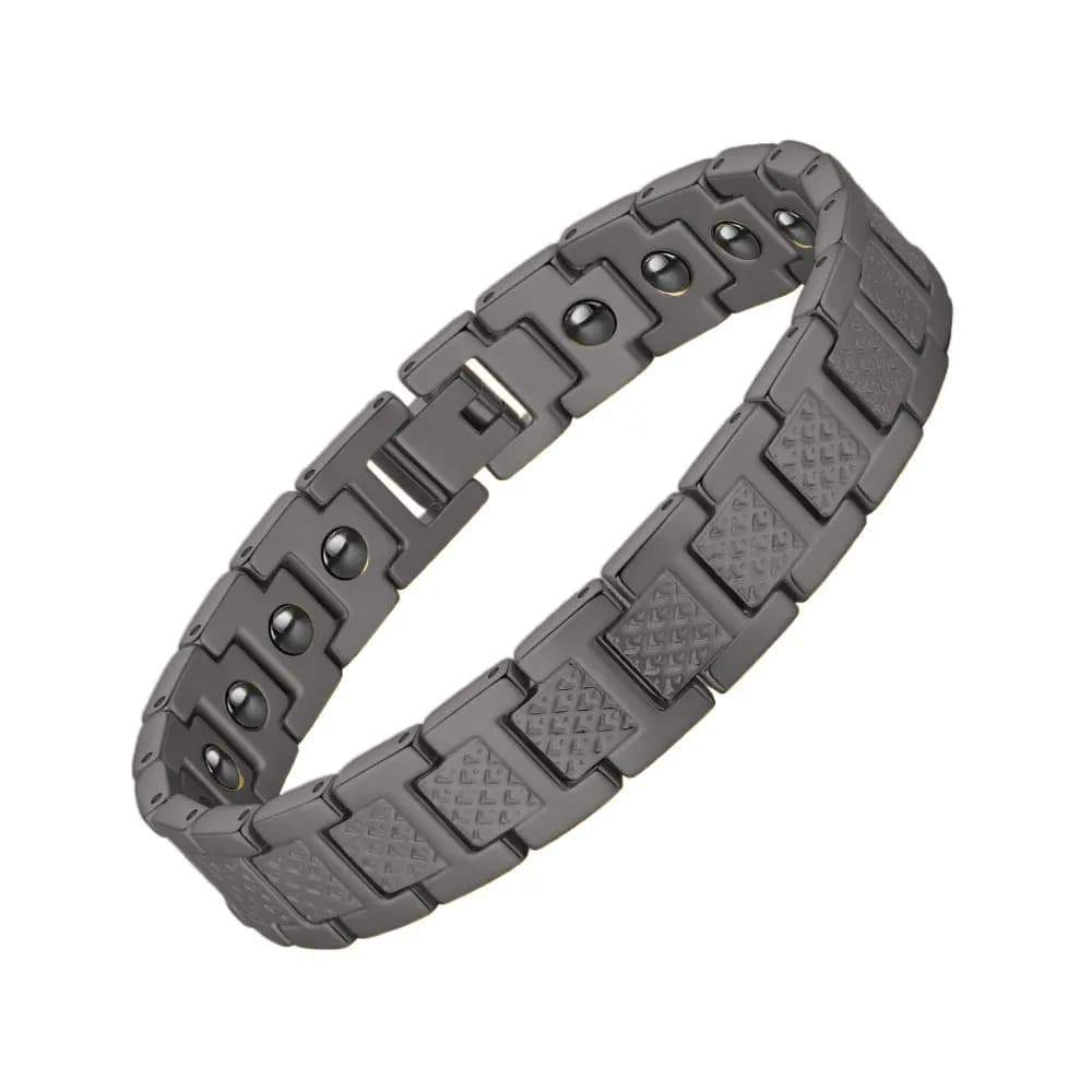 Bracelet ajustable en acier titane et crocodile, modèle 2026, pour hommes et femmes, couleur or clair, style français, très populaire.