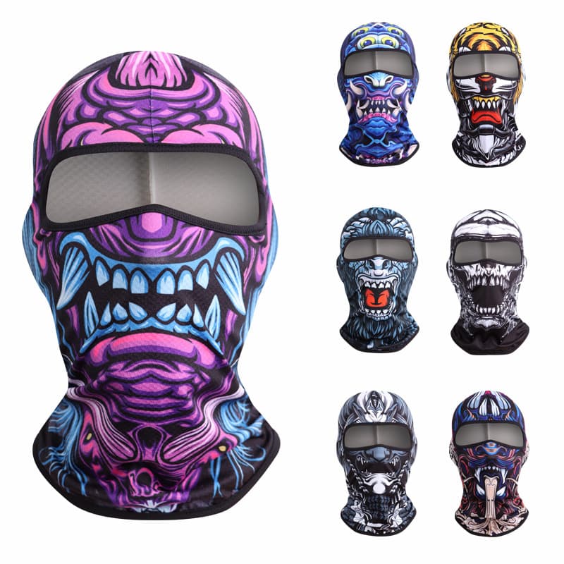 Cycling Face MaskHat Outdoor Sports Ski Mask Warm Helmet Liner Sunscreen Sweat Absorbent Cycling Headgear