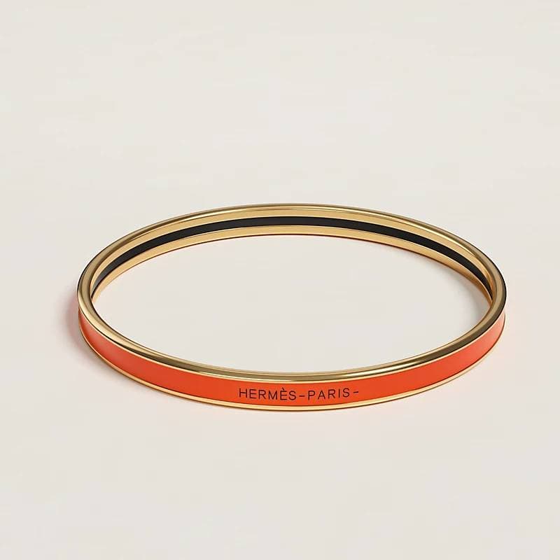Uni – Bracelet classique en émail couleur or, à la mode, exquis, cadeau d'anniversaire de vacances