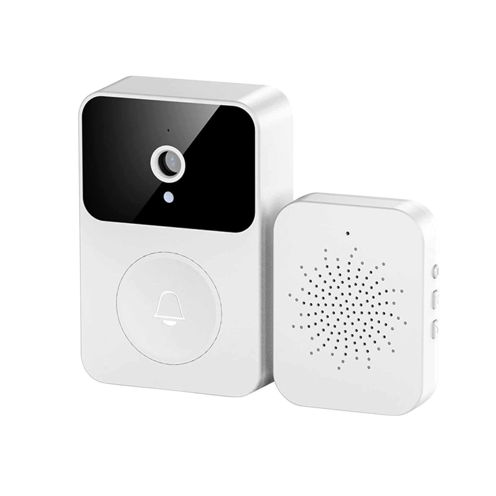 Smart Wireless Remote Video Doorbell, APP Control Remote Intelligent Video Doorbell, WiFi Rechargeable Security Door Doorbell With HD Night