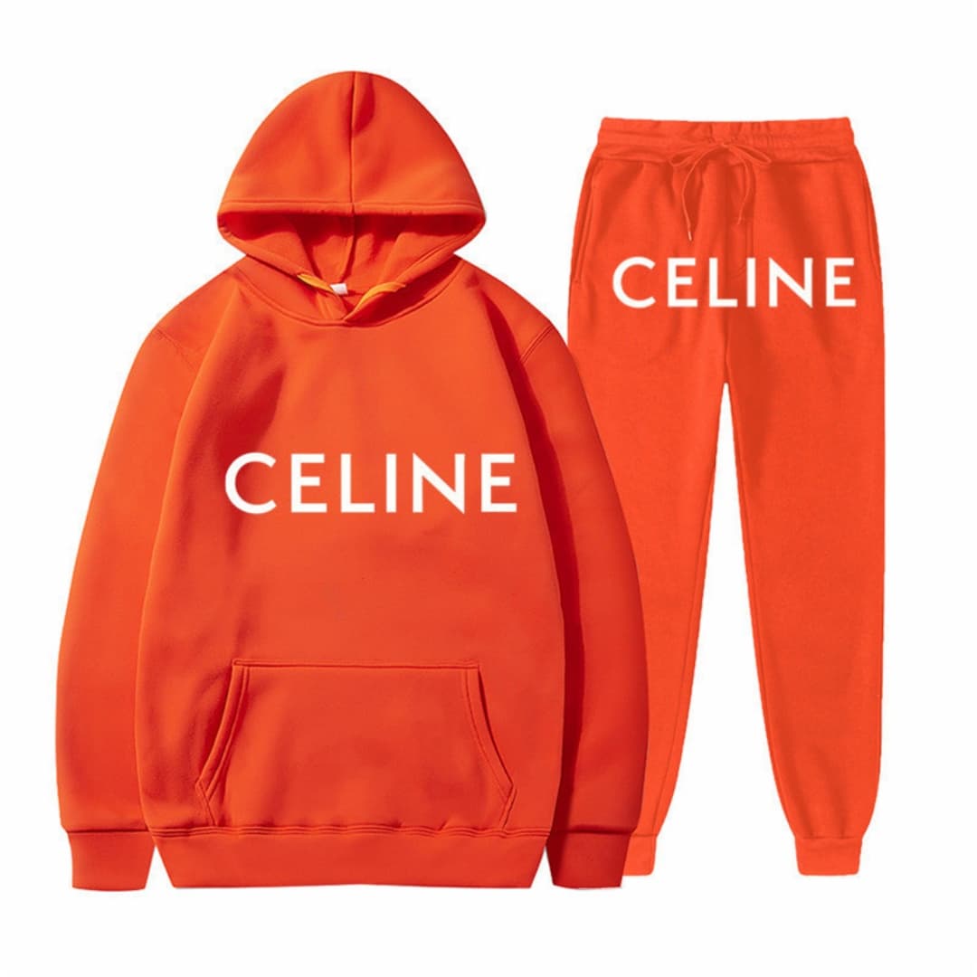 Ensemble sweat à capuche ample et polyvalent pour l'automne et l'hiver, nouvelle collection unisexe de grande marque