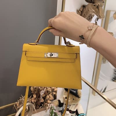P7 Bubble Green 2023 Nouveau sac Kelly de deuxième génération Printemps et été Sac messager à bandoulière Sac à main en cuir véritable Mini