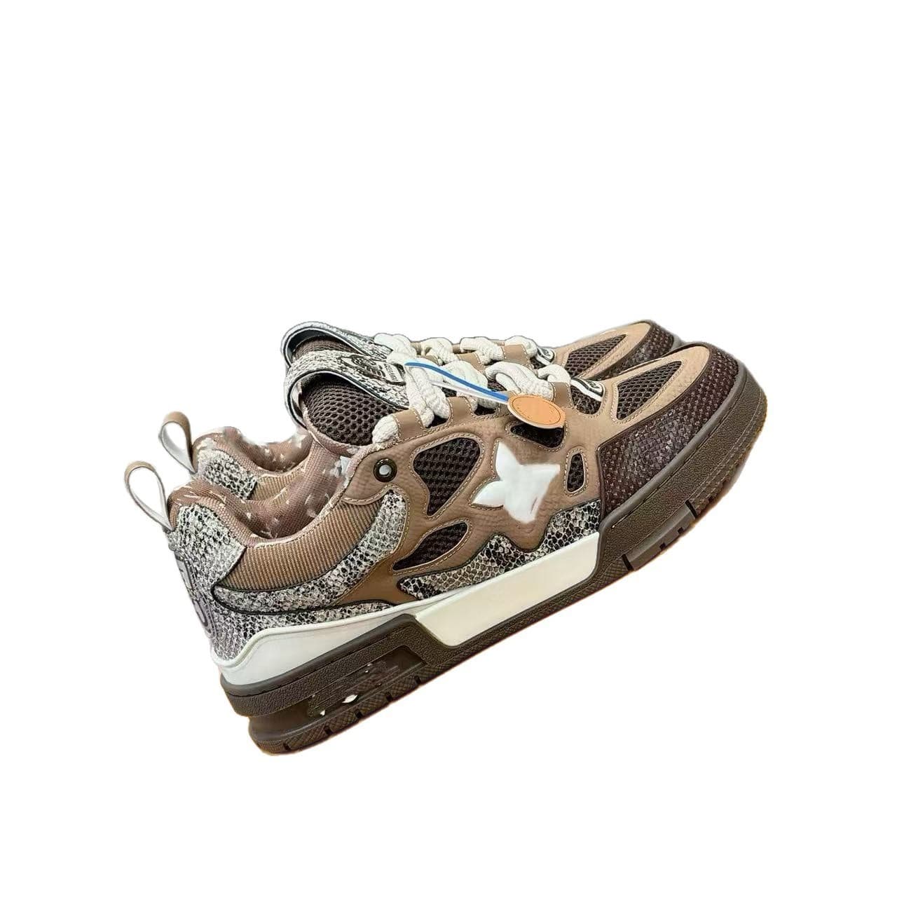 Chaussures de skate décontractées unisexes style années 23, style épais, grande taille, pour papa