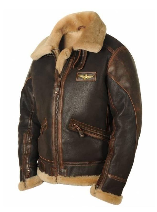 Men's Clothing Autumn And Winter Brown Lapel Zipper Pocket Zipper Fit Youth Casual Ready Made Jacket Optimized