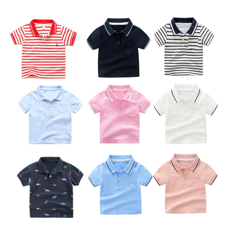 Mother & Kids Boys Summer Short Sleeved T Shirt Children's Round Neck Shirt Baby Three Dimensional Cartoon Casual Short Sleeved Top New Style