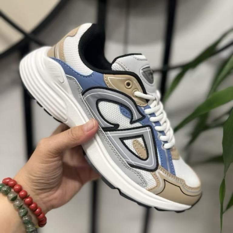 Nouvelles baskets respirantes et polyvalentes pour hommes et femmes, style décontracté et tendance, modèle Dad's Letter B30, pour la course à pie
