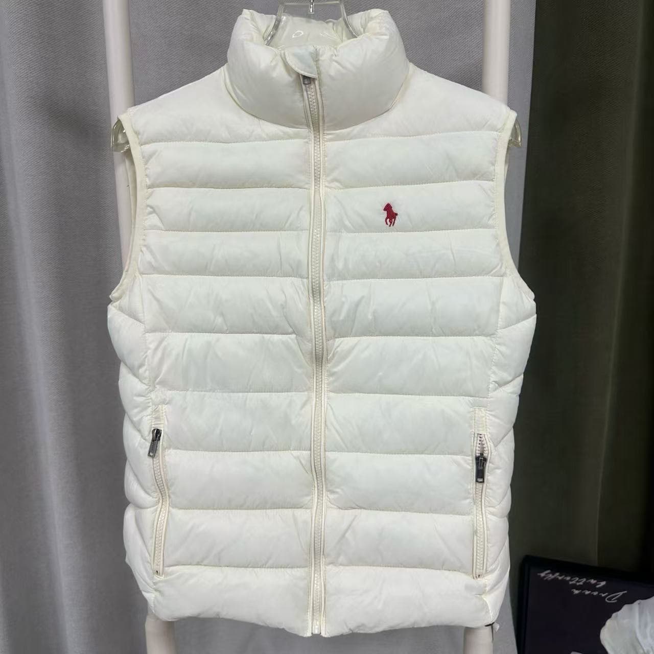 Gilet tendance pour femme, brodé, chaud, col montant, décontracté, polyvalent