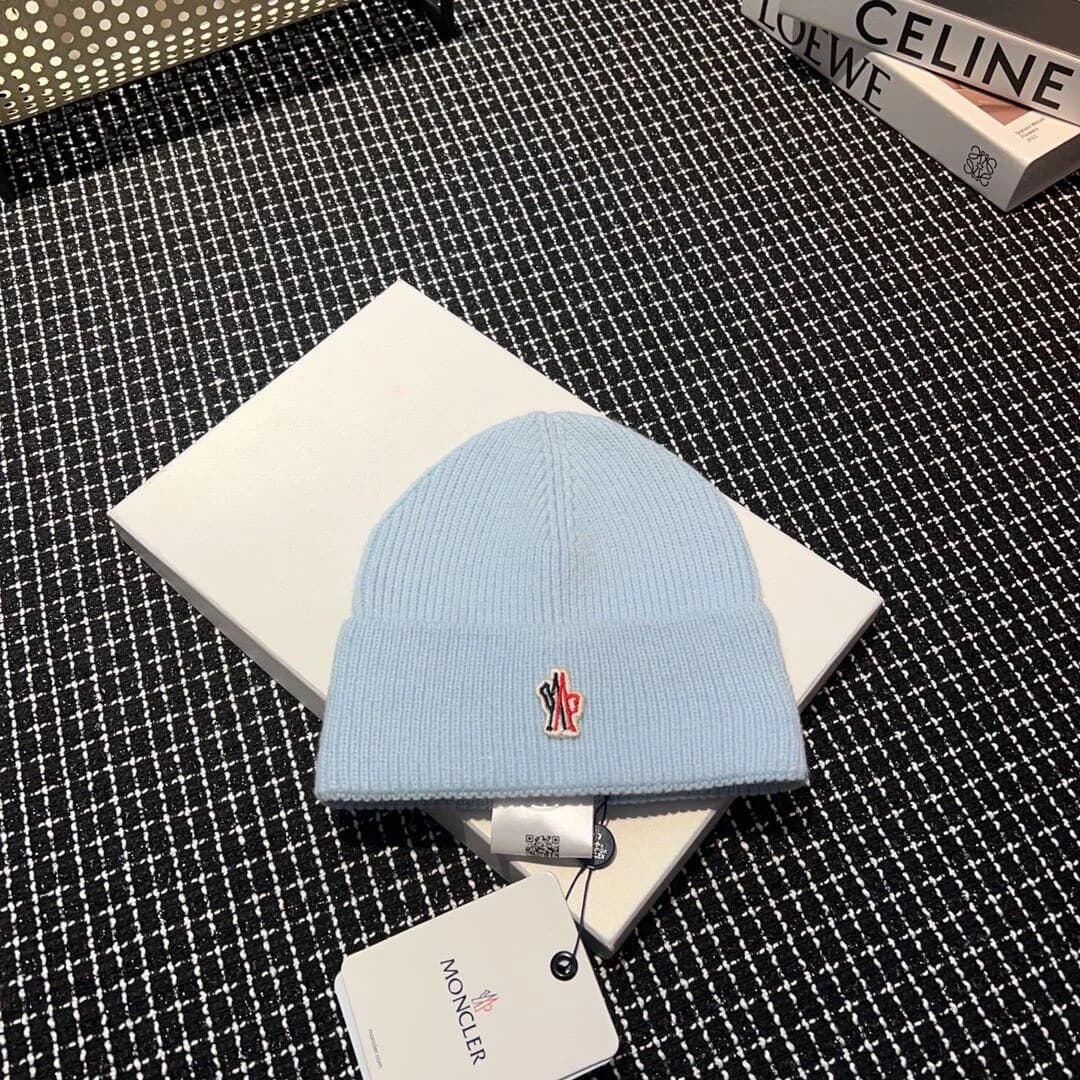 Vente directe d'usine Monc unisexe automne hiver fil court chaud élastique bonnets chapeau couleur unie hip hop chapeau décontracté tricoté