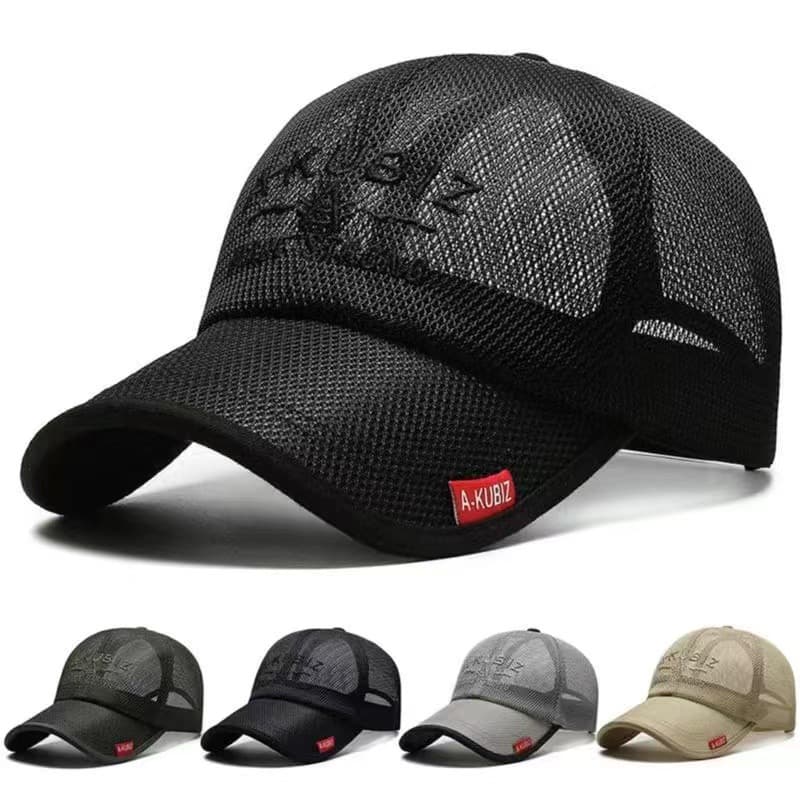 Men's Hats Hat Summer Hollow Brim Breathable Full Mesh Duckbill Cap Outdoor Sports Sun Protection Baseball Cap Men And Women Sun Hat
