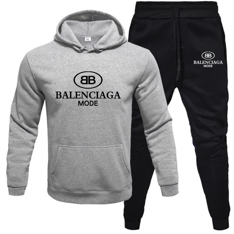Ensemble de sport décontracté à capuche, coupe ample et confortable, tendance printemps-automne 2024.