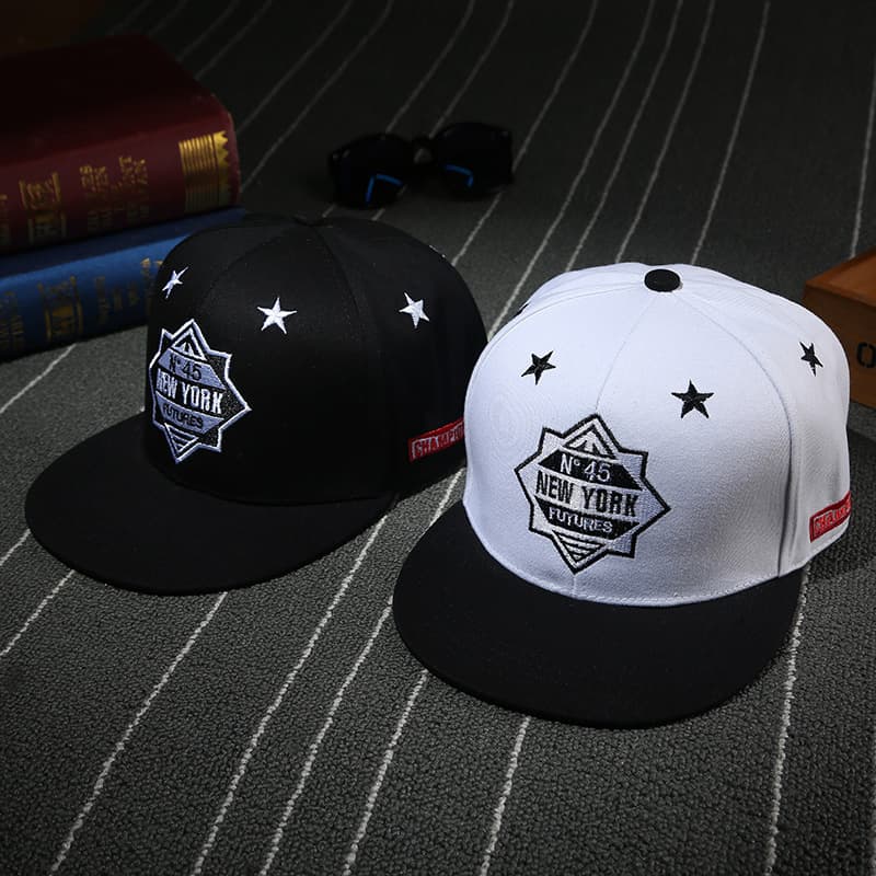 Korean version of new couple baseball cap trendy street dance hip-hop outdoor line casual duckbill hat
