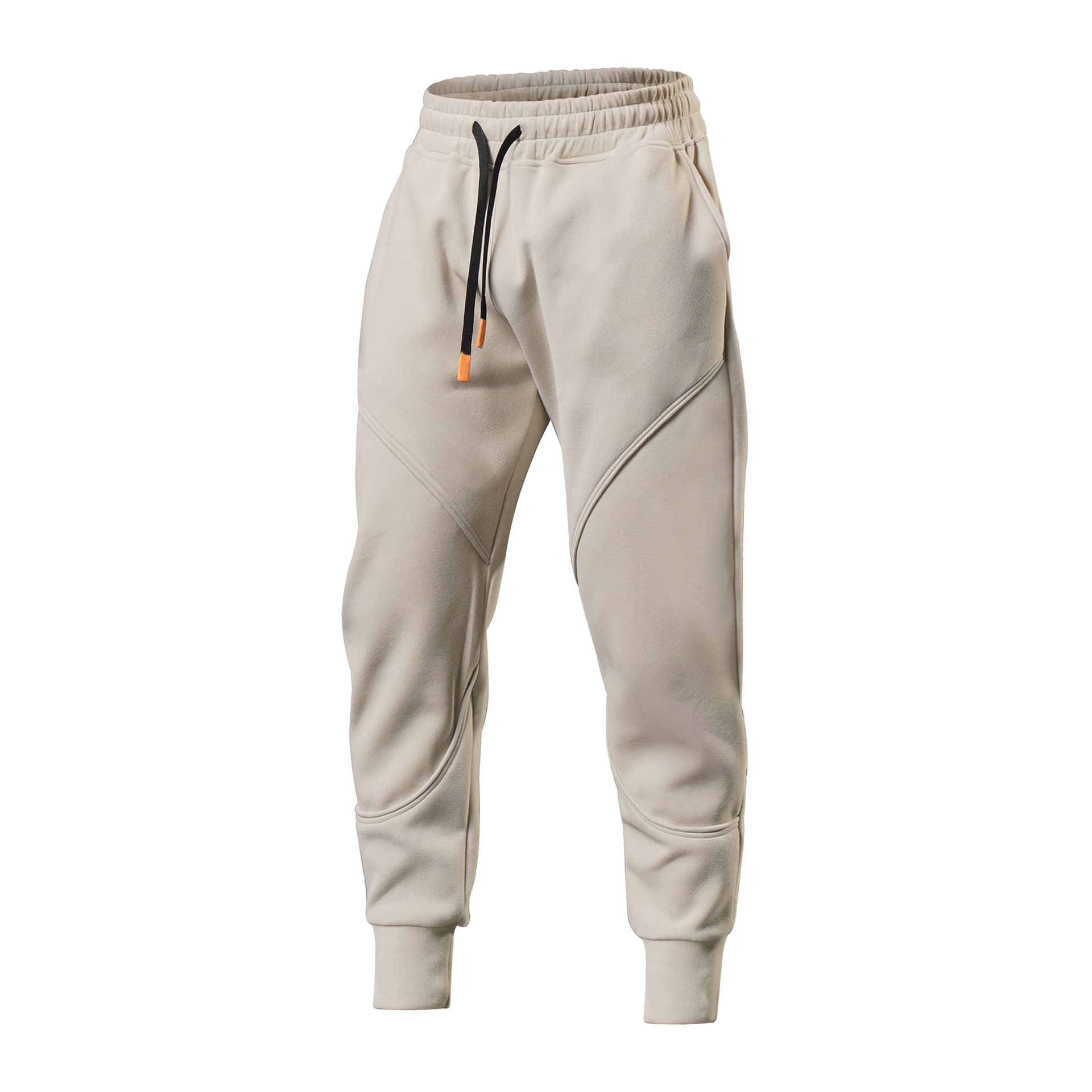 Men's Clothing Autumn New Casual Sports Sweatpants Loose Cuff Trousers Three Dimensional Stitching Fitness Running Training Pants