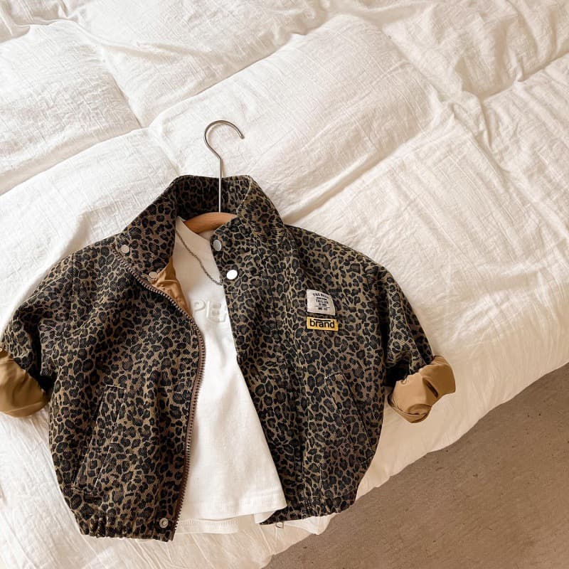 Kids’ Clothing Children's Leopard Print Jacket Spring And Autumn Style Boys Outerwear Jacket Jacket Baby Girl Jacket Boy Top New Style
