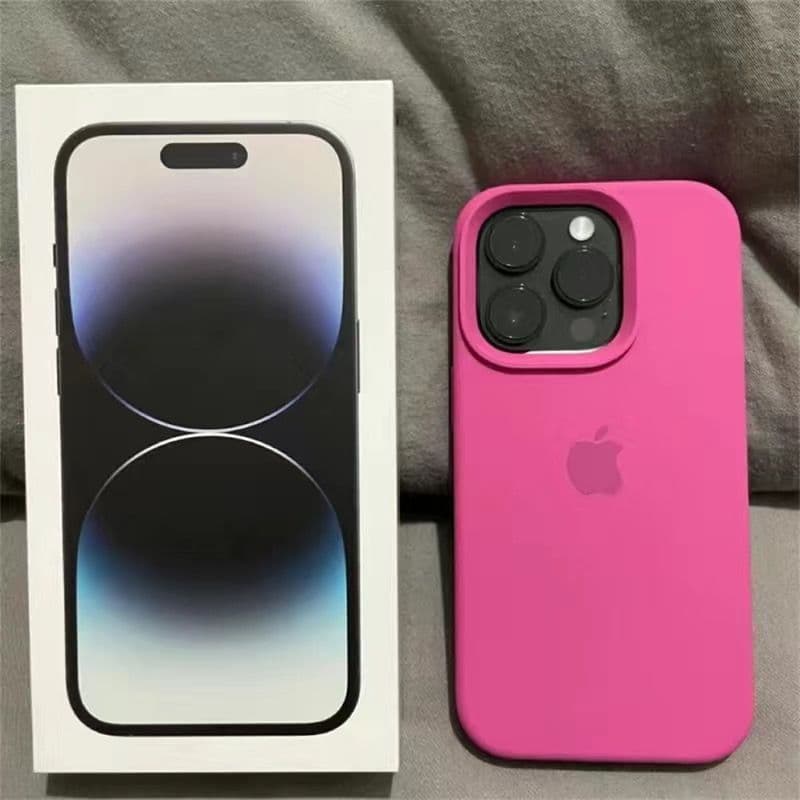 Coque de téléphone en silicone de haute qualité pour iPhone 15/14/12/11/13, coque anti-chute minimaliste tout compris