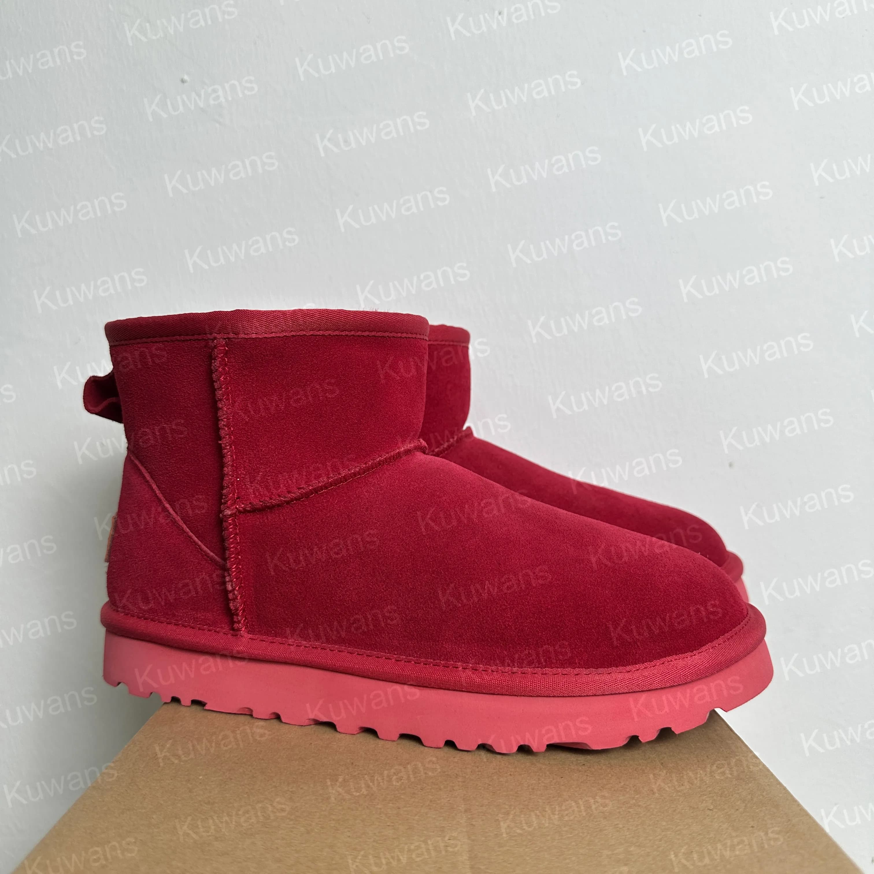 U GG Designer Classic Ultra Mini Bottes de Neige Plateforme Courte Femmes Hommes Fourrure Peau de Mouton Tasman Tazz Chesut Sable Graine de Moutarde