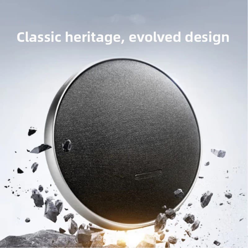 Factory Direct Cross-Border New Harman UFO Creative Desktop Computer Subwoofer Wireless Mini Card Slot Bluetooth Speaker