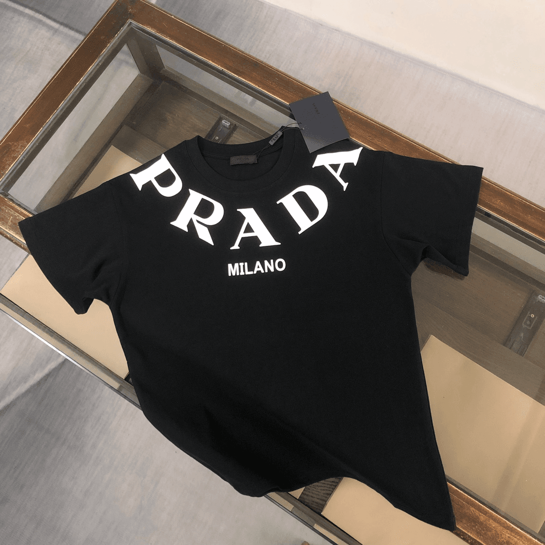 Hommes Nouvelle Tendance De La Mode Haut De Gamme Célèbre Marque D'été Couleur Unie T-shirt À Manches Courtes Pour Hommes Imprimé Pur Coton Sé