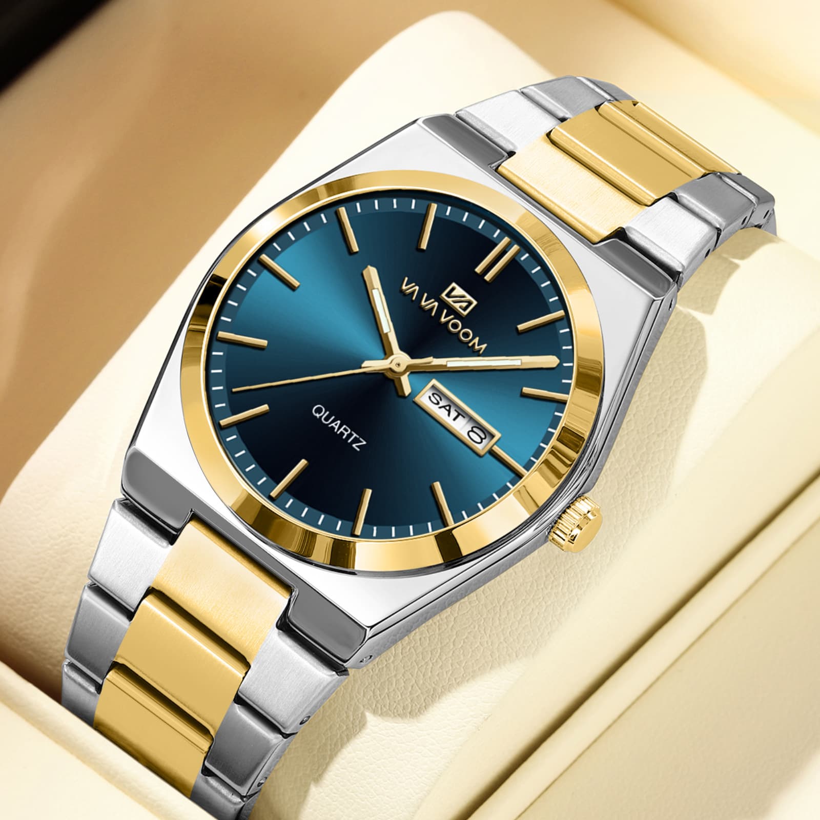 2025 New Business Quartz Waterproof Simple Fashion Men's Watch