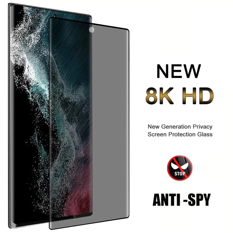 Full Private Screen Protector For Samsung Galaxy S21 S20 S23 Ultra S20 Plus Note 20 Ultra S22 Ultra 5G Antispy