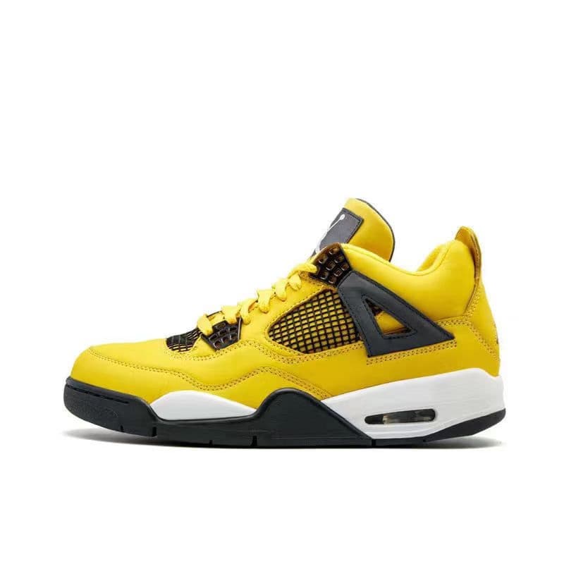 Chaussures de basket-ball 4s Bred chaussures de sport métalliques blanc noir ciment chat royauté champignon hommes formateur rétro 4 femmes chauss