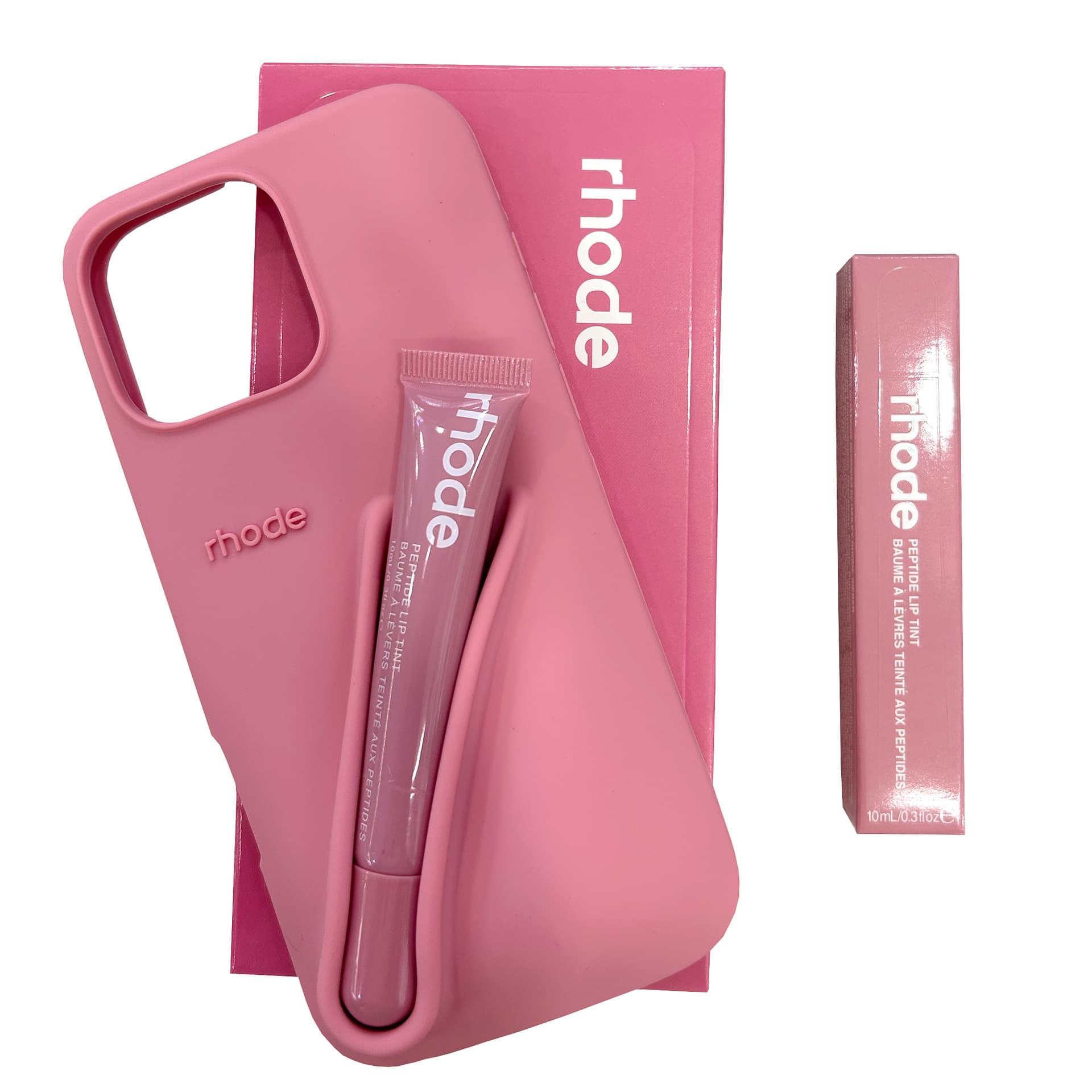 Étui de protection en silicone Lipstick Haily Sam Styl 1514 compatible avec iPhone 16 Pro Max, antichoc et intégral