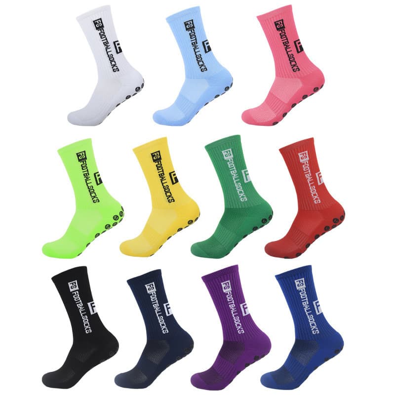 Sports Socks Glued Football Socks, FS Style Anti Slip Socks .