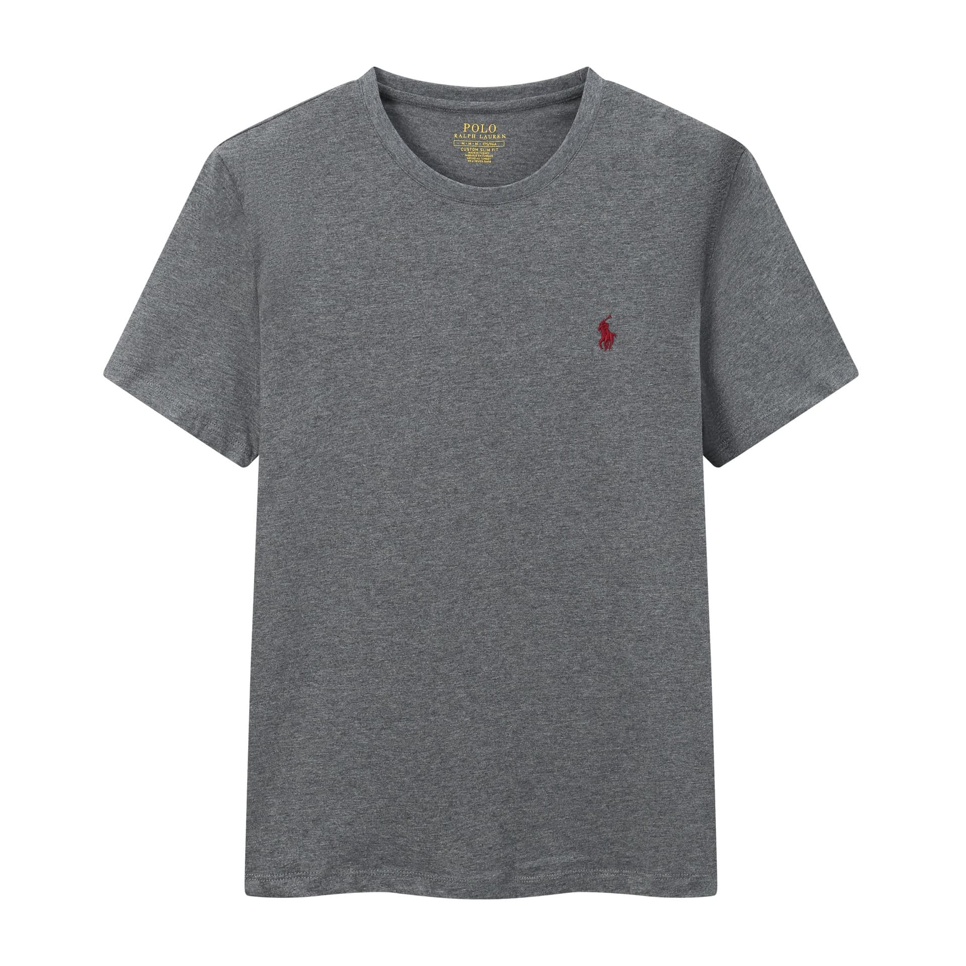 T-shirt brodé tendance, T-shirt classique à manches courtes en coton, Hauts à manches courtes pour couples