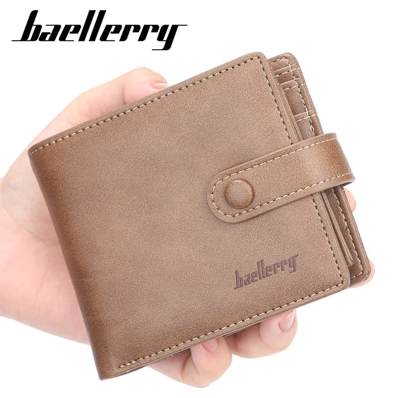 Baellerry Wallet 2023 New Product Launch Fashion Classic Coin Purse Multi-functional Retro Card Holder Pu Wallet