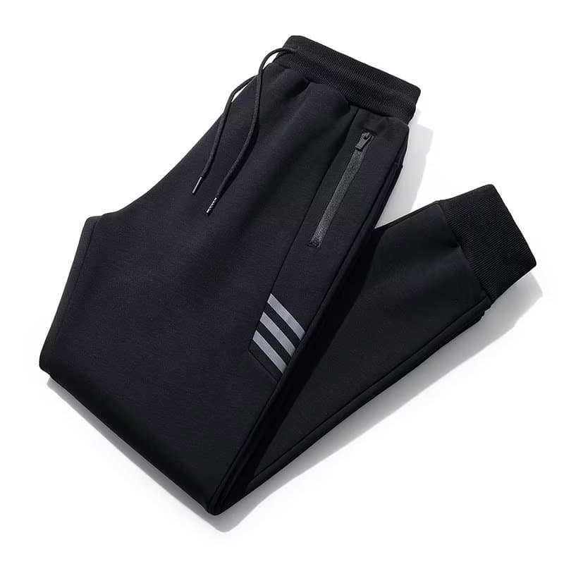 Men's Clothing Men's Sweatpants, Sweatpants, Trousers With Cuffs, Pockets, Zipper, Anti Theft, Foreign Trade, Spot Wholesale, Casual Sweatpants
