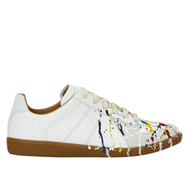 Men's Casual Shoes Spring Trendy Retro German Training Sports Footwear Low Heel Multi-Color Breathable Waterproof Rubber