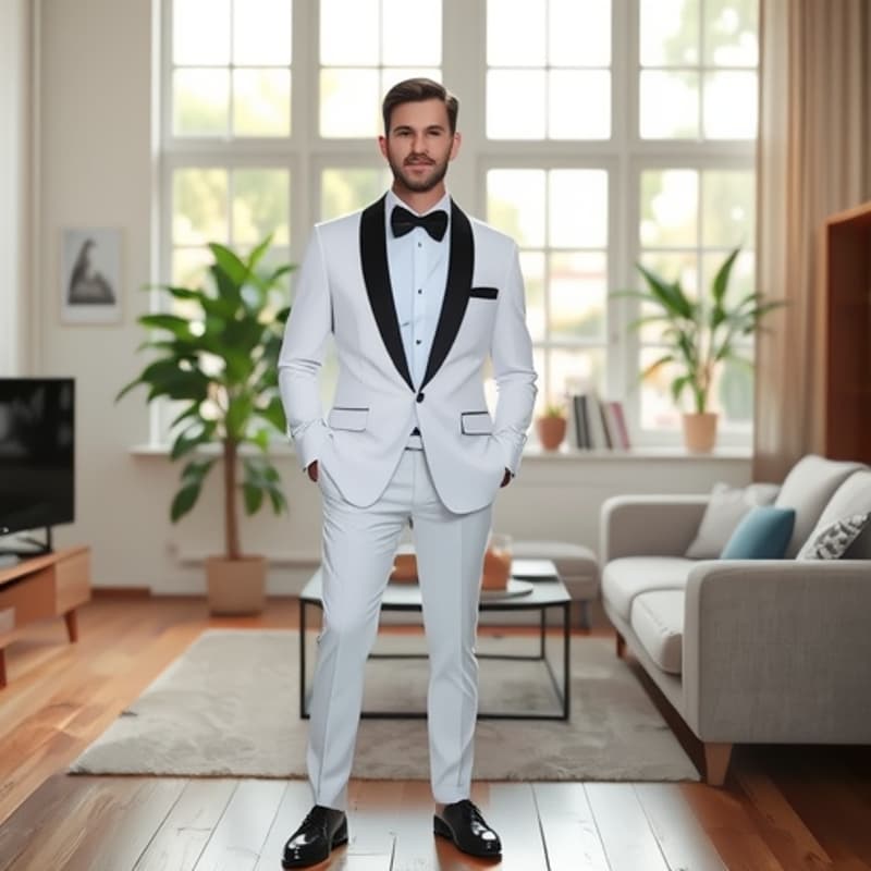 Premium Slim-Fit Business Suit Set – 3-Piece Wedding & Office Blazer With Vest & Trousers (M-6XL, PNotch Lapel, Single-Breasted)​