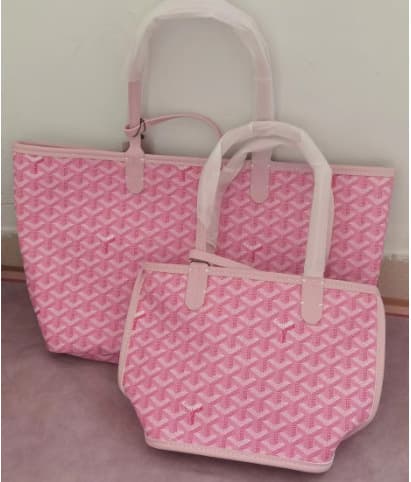Sac cabas en édition limitée 2026, motif de dent de chien, 170e anniversaire, gris et rose, idéal pour les courses, les mamans et autres occasions