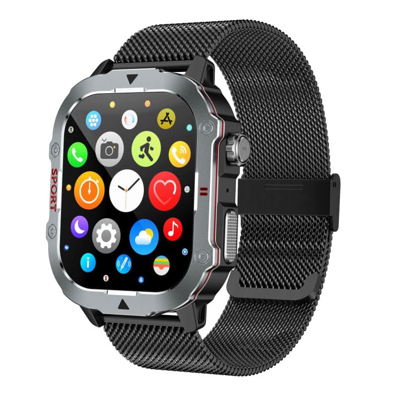 Smart Watches New QX11 Smart Watch Triple Proof Outdoor Bluetooth Call Heart Rate Blood Pressure Monitoring Men's Sports Watch