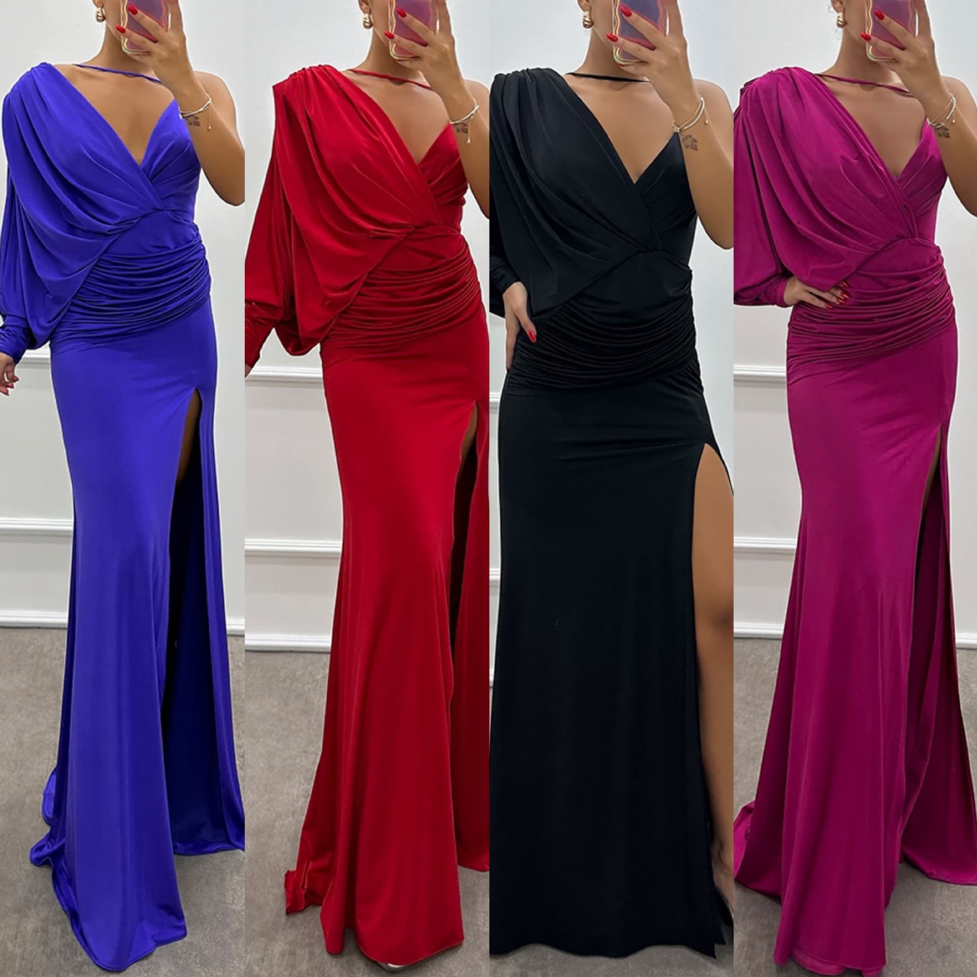 Women's Clothing New V Neck Sexy Fashion Design Dress Evening Dress