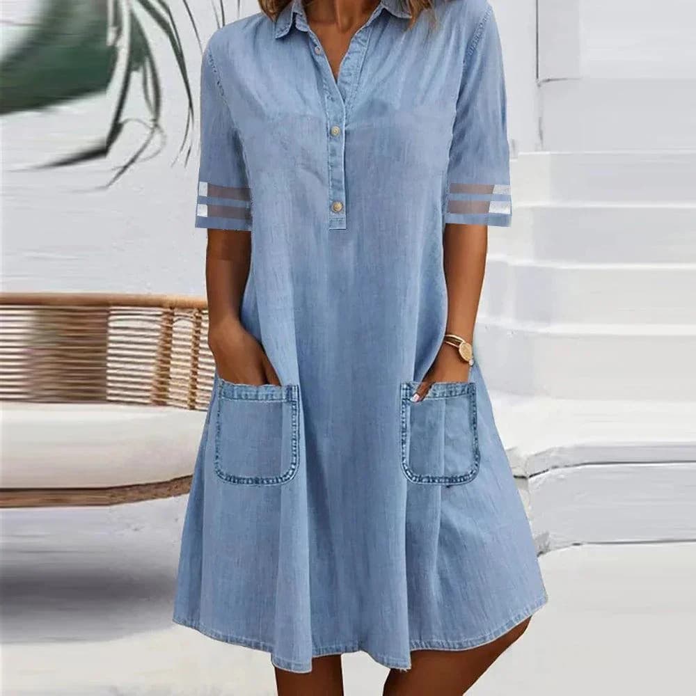 Women's Clothing Denim Dress Denim Dress
