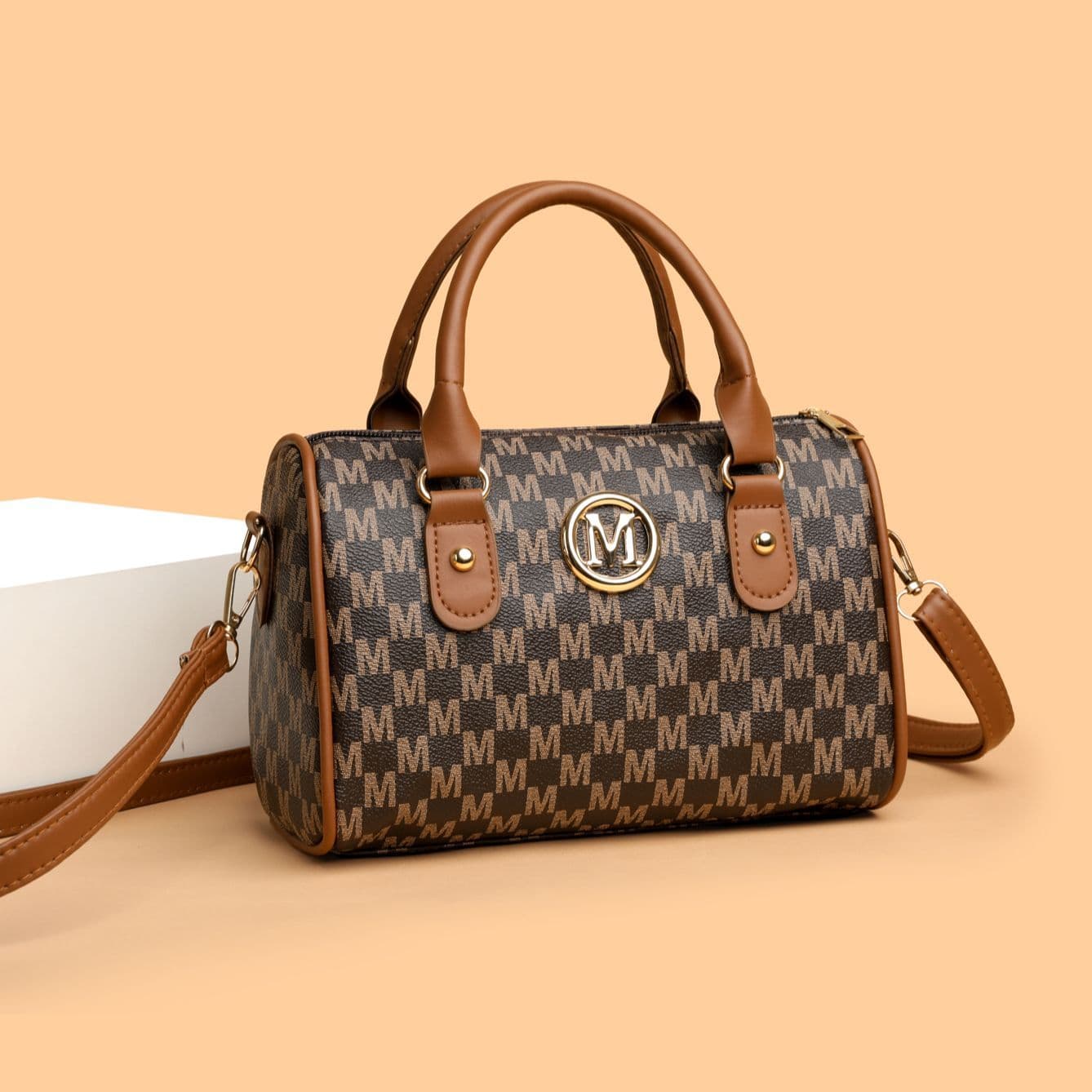 New Boston Fashion 2026 Handbag, Printed Shoulder And Crossbody Bag, Large Capacity Pillow-style Versatile Women's Bag