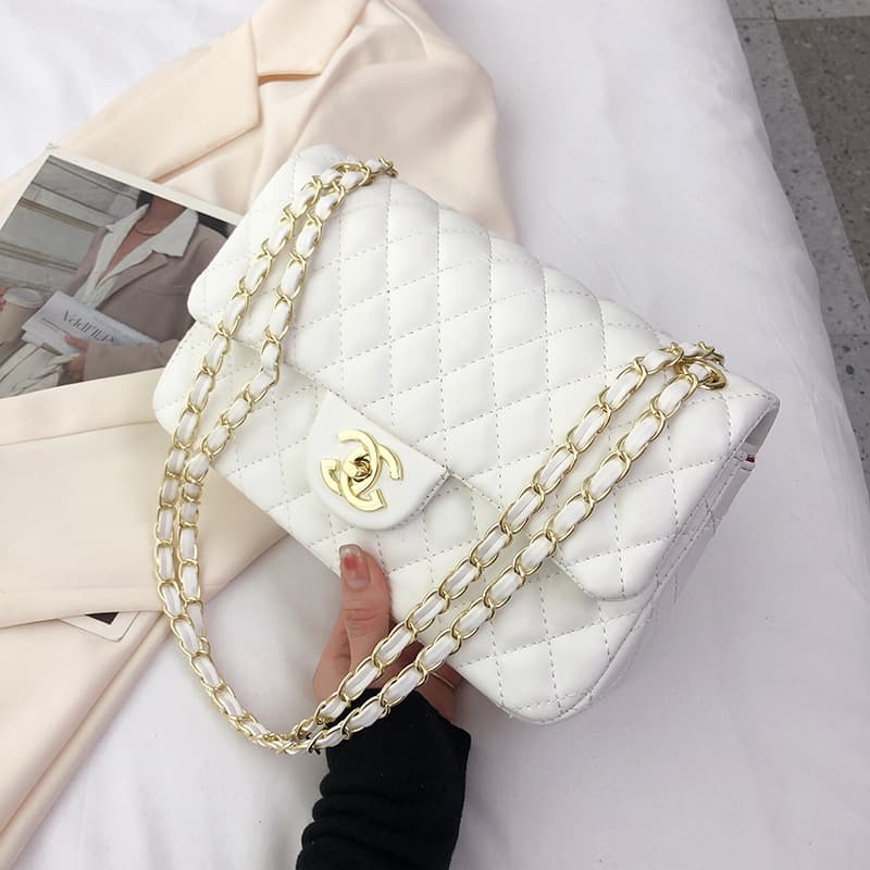 Sac à bandoulière avec chaîne Lingge polyvalent pour femmes, nouvelle mode 2024