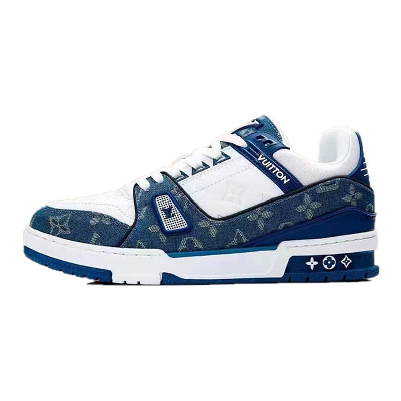 LVS VUITTONS Chaussures de créateur Baskets en relief Blanc Noir Bleu ciel Vert Denim Rose Rouge Luxe Hommes Baskets décontractées Baskets basses