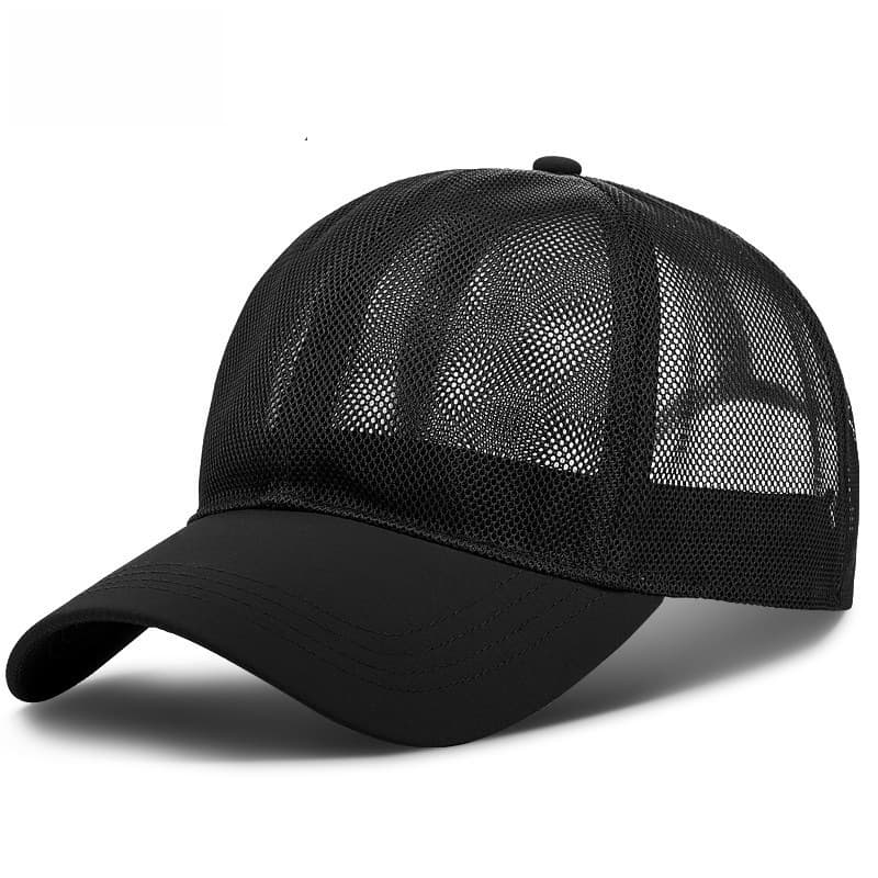 Summer Baseball Hats For Men And Women, Fashionable And Simple Sun Hats, Breathable Cool Hats, Outdoor Sun Protection Mesh Hats