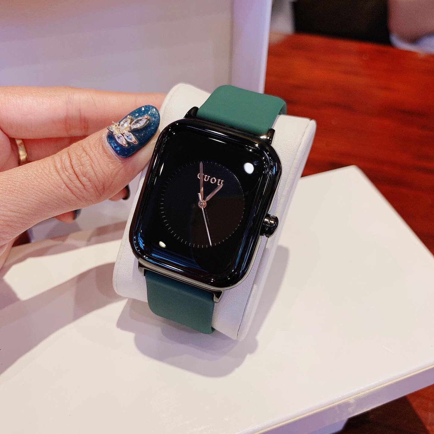 New Women's Watch GUOU New Simple Silicone Strap Women's Watch Fashion Sports Watch For Women