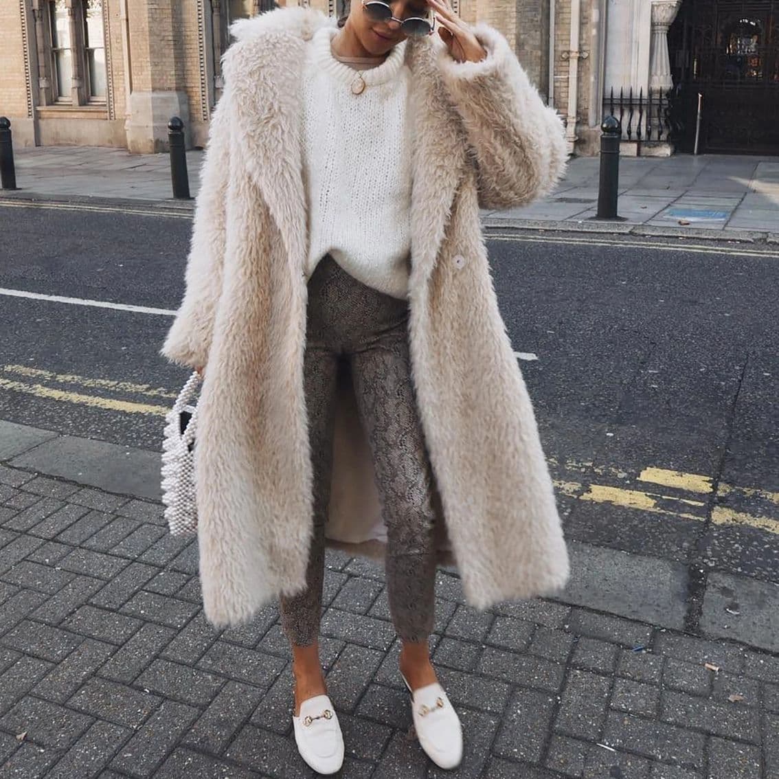 Women's Fleece Coat Winter Warm Teddy Jacket Soft Plush Outerwear Casual Elegant Long Sleeve Stand Collar Pure Color Fashion Coat For Women