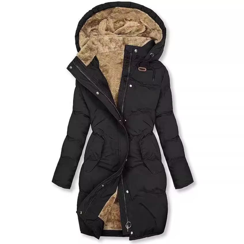 Women's Clothing Tops With Plush Collar And Pockets Jacket