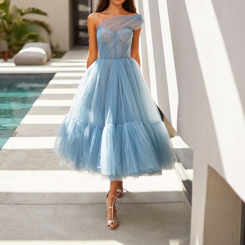 Women's Princess Dress New Sleeveless Dress Banquet Dress Host Long Dress Daily Dress